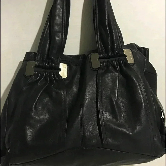 b. makowsky Handbags - B. Makowsky Black leather satchel handbag